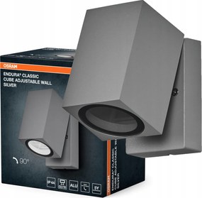 Kerti fali lámpa Kültéri lámpa GU10 Alumínium IP44 Endura Osram