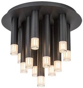 RÁBALUX 71354 RAMIRA Glamour Mennyezeti Lámpa Fekete G9 IP20