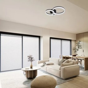 Rabalux 71385 - LED Mennyezeti lámpa AMILIA LED/24W/230V 3000/4000/6500K fekete