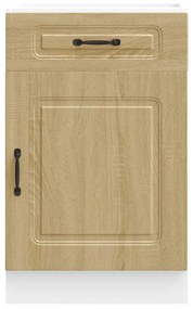 konyhai alapszekrény Kalmar sonoma tölgy mérnöki fa