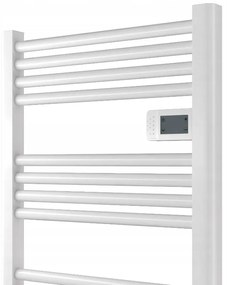 Erga Pago, elektromos fűtőelem 540x960 mm digitális termosztáttal, 500W, fehér matt, ERG-PAGO/960/540/WHITE/EL