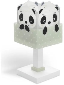 Dalber 63161H - Gyermeklámpa PANDA 1xE14/40W/230V zöld