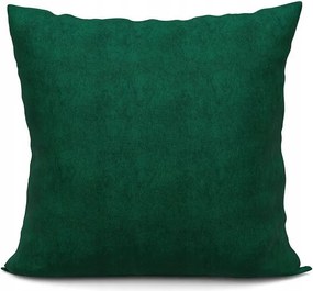 Milas Párnahuzat, 40x40cm, smaragdzöld Lengyelországban varrva
