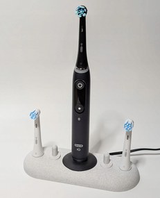 Fogkefetartó/állvány és fogkefefejek Oral B iO 7 8 9 Márvány szín