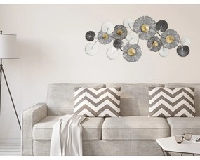 Troby fém fali dekoráció, 143 x 64 cm - Mauro Ferretti