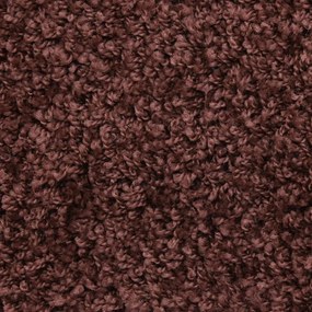 10 db barna lépcsőszőnyeg 56 x 17 x 3 cm
