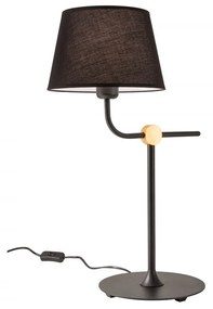 Asztali lámpa, fekete, E27, Redo Morris 01-1981