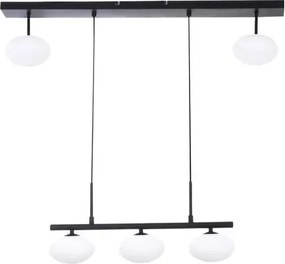 Beltéri függeszték g9 3x28w fekete/fehér calista