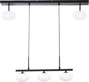 Rabalux beltéri függeszték g9 3x28w fekete/fehér calista