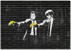 Fotótapéta flizelina 368x254 Banksy Banana Fiction