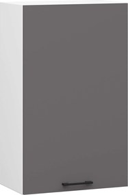 Szekrény Olivia W50 H720 Fehér Grafit Szürke Akd