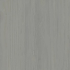 VIGO szürke tömör fenyőfa fiókos tálalószekrény 113x40x75 cm