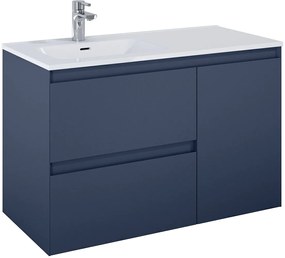 Elita Split szekrény 100x45.8x63.5 cm Függesztett, mosdó alatti kék 169004