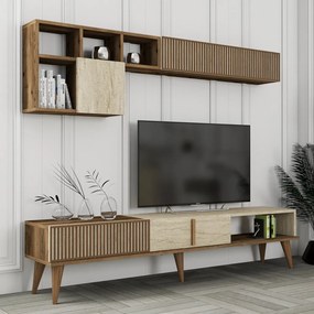 Milan - Walnut, Travertine