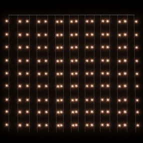 8 funkciós meleg fehér LED-es fényfüggöny 300 LED 3 x 3 m