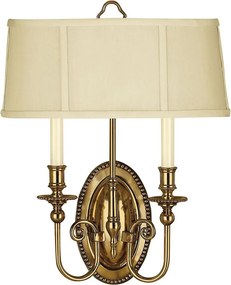 Hinkley Lighting CAMBRIDGE HK-CAMBRIDGE2-B Fali lámpa 2x40W/E14