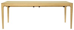 Tölgyfa bővíthető étkezőasztal 90x200 cm Heart'n'Soul – UMAGE