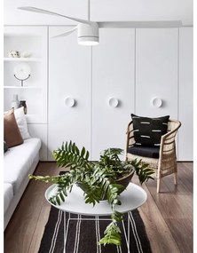 Lucci air 213280 - Mennyezeti ventilátor PEREGRINE 1xGX53/12W/230V fehér + távirányító