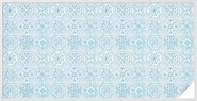 Ablakfólia Öntapadós Adatvédelem Kék csempe 200x100