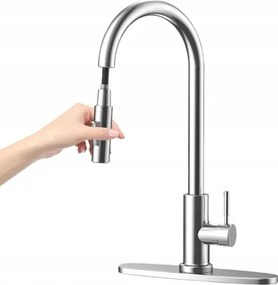 Konyhai Csaptelep Álló Csaptelep Mosogató Csaptelep Zuhanyfej Sláger