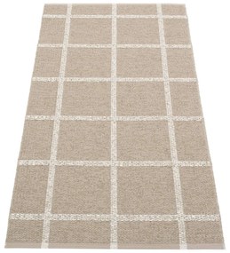 Bézs kültéri-beltéri futószőnyeg 70x150 cm Ada Dark Linen – Pappelina