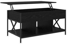 Dohányzóasztal Musta tammi 100 x 55 x 50 cm Faanyag