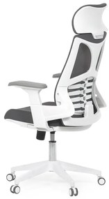 Fehér irodai szék hintamechanikával. KA-S247 WT