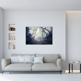 Kép - Erdő a ködben (90x60 cm)