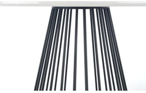 SEREIN étkezőasztal, fehér márvány dekor/fekete