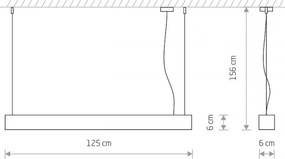 Függeszték Fehér SOFT LED