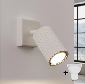Brilagi - LED fali spotlámpa CRESTO 1xGU10/10W/230V krémszínű