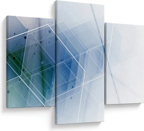 Kép - Geometriai formák (90x60 cm)