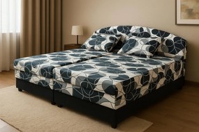 Franciaágy 180 cm Velvet (habszivacs matracokkal). 793047