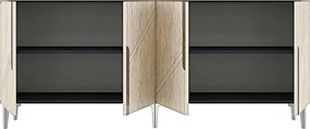 Evva 150 - Anthracite, Travertine, Silver