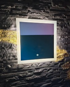 Lena Led tükör Fürdőszoba, Hotel, Öltözőszekrény, érintésre 100x100 cm |pl