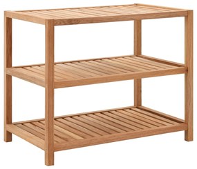 tömör diófa fürdőszobai polc 65 x 40 x 55 cm