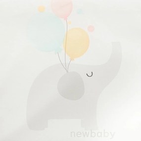 New Baby gyerek elefánt kanapéágy, bézs