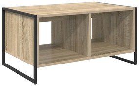 vidaXL Dohányzóasztal Sonoma 80 x 50 x 40 cm Faanyag