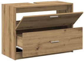 Mosdószekrény Mesteri Tölgy 78x37x59 cm Műanyag