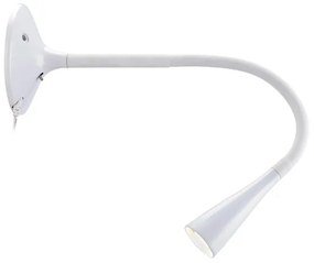 MARKSLOJD-106097 Snake Fehér Színű Fali Lámpa LED 3W 239Lm 3000K IP20