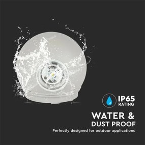 LED Kültéri fali lámpa LED/6W/230V 3000K IP65 szürke