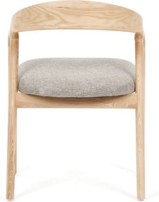 Jídelní židle, přírodní, dřevo, DCH-V3202 CRM2