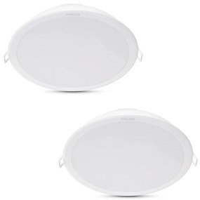 Philips - KÉSZLET 2x LED Beépíthető lámpa MESON LED/23,5W/230V 4000K