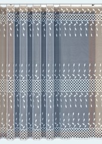 Mg Függöny jacquard 32411 Fehér 250x210cm készre varrva Bt M