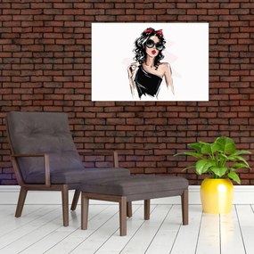 Kép - Divat nő (90x60 cm)