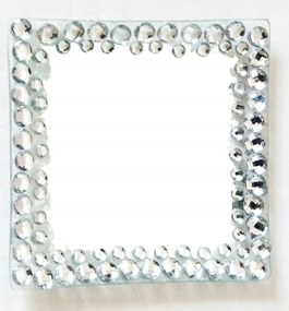 Díszes Gyertyatartó Állvány üveg kristályokkal