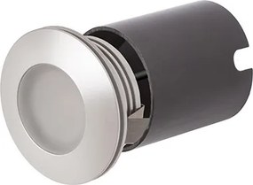 RENDL CLUB süllyesztett lámpa ezüstszürke 230V LED 3W IP54 3000K