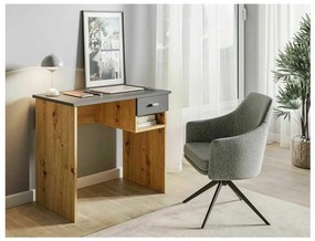 Rosebank íróasztal, artisan tölgy / antracit