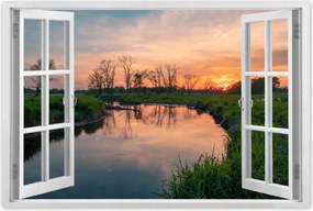 Poszterek 120x80 Folyó rét