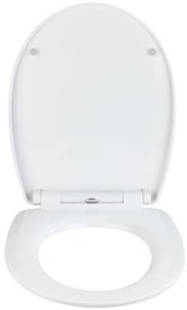 WENKO 24082800-WC-ülőke DROPLETS 45x38,8 cm színes/fényes króm